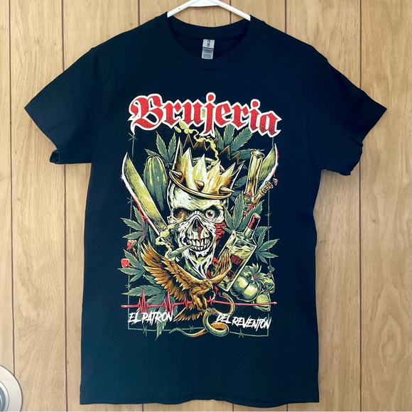 Gildan Other - Gildan BRUJERIA El Patron Del Reventon Black T-Shirt